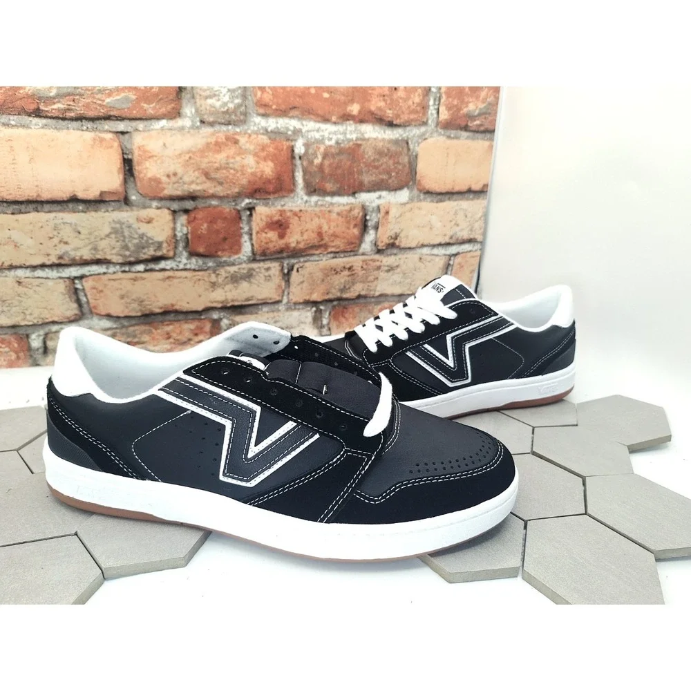 Vans Lowland 2.0 Men's Sneakers Black White Gum Size 11 US New 2024 - Picture 4 of 10